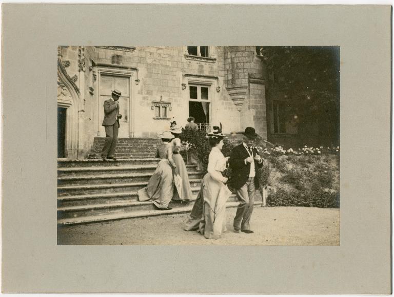 Un photographe amateur au château de Coulaine